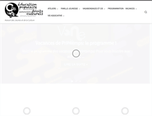 Tablet Screenshot of caravanemjc.com